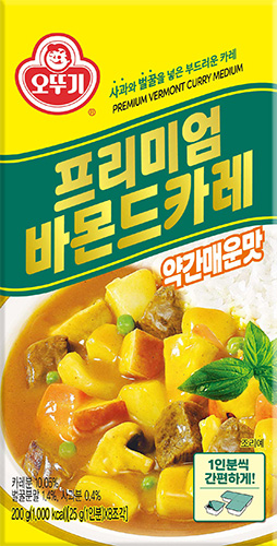 프리미엄 바몬드카레 약간매운맛