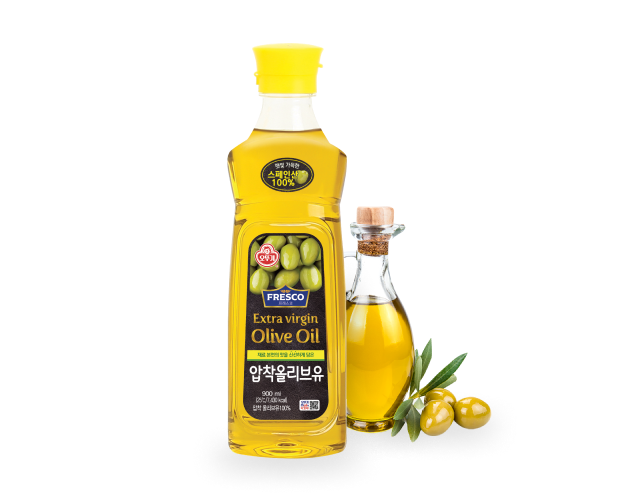 스페인산 100% 오뚜기 FRESCO Extra virgin Olive Oil 압착올리브유